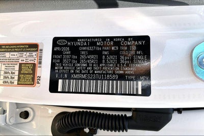 2026 Hyundai Palisade Calligraphy AWD