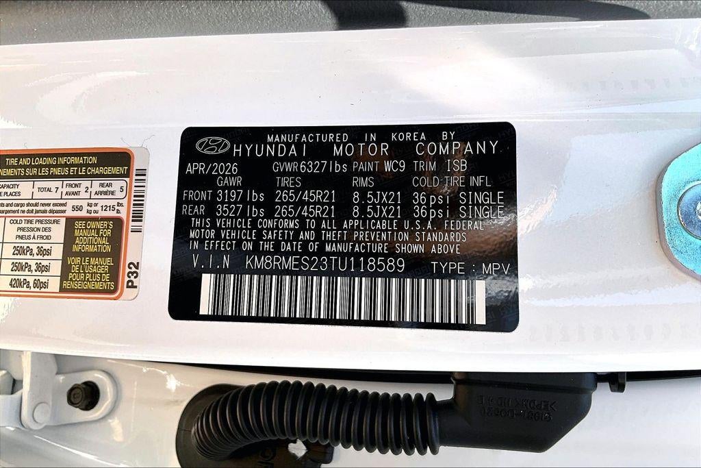 2026 Hyundai Palisade Calligraphy AWD