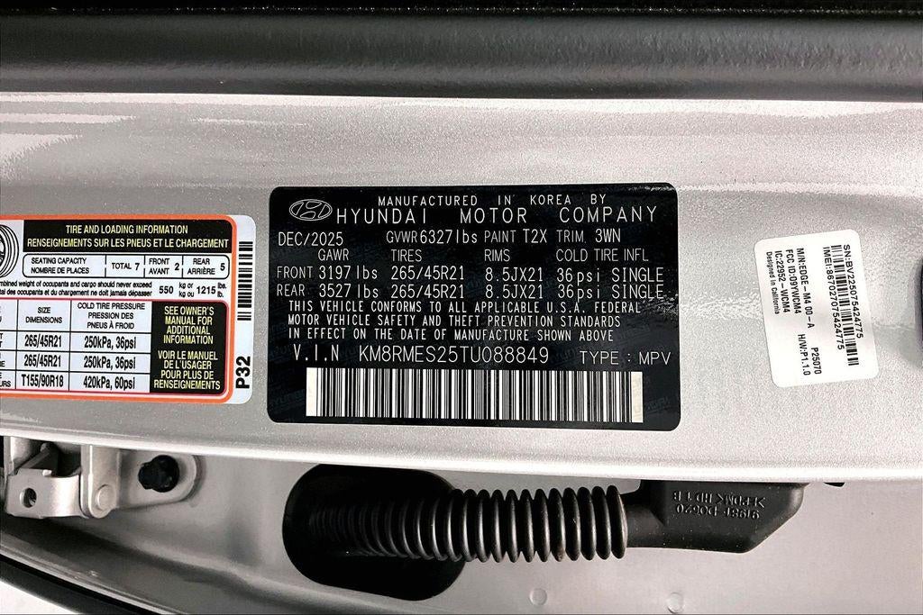 2026 Hyundai Palisade Calligraphy AWD