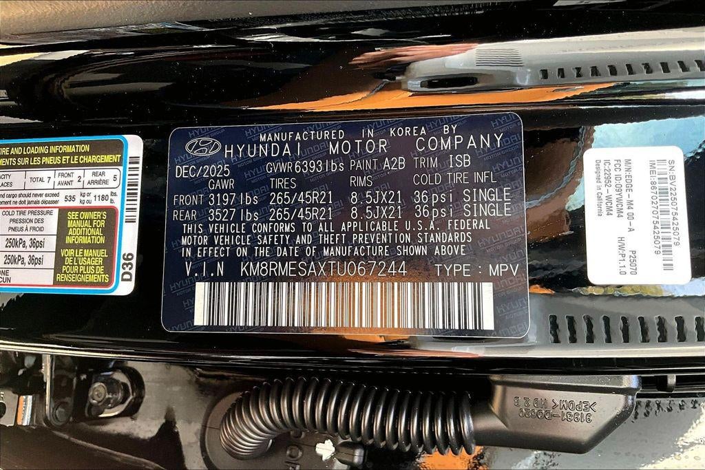 2026 Hyundai Palisade Hybrid Calligraphy