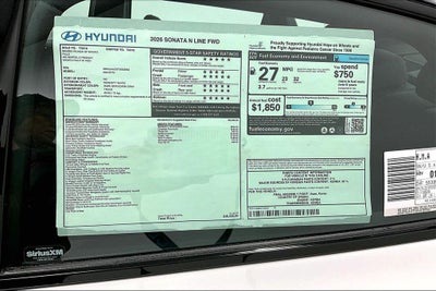2026 Hyundai Sonata N Line