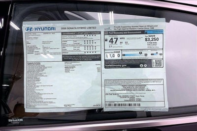 2026 Hyundai Sonata Hybrid Limited