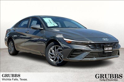 2025 Hyundai Elantra Hybrid Blue