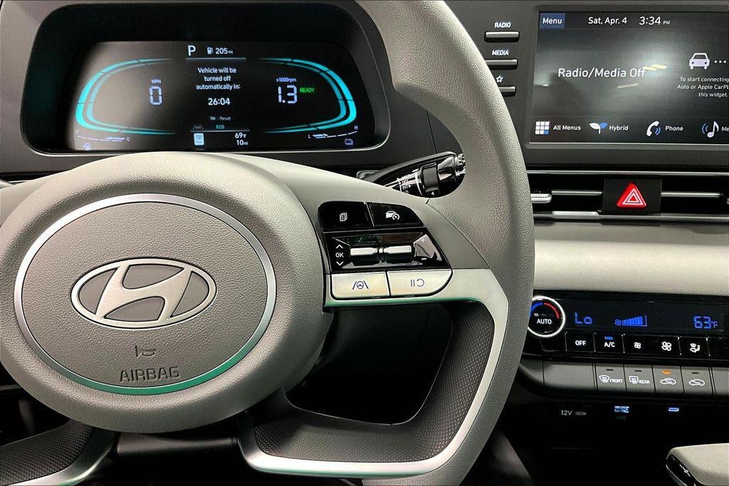 2026 Hyundai Elantra Hybrid Blue