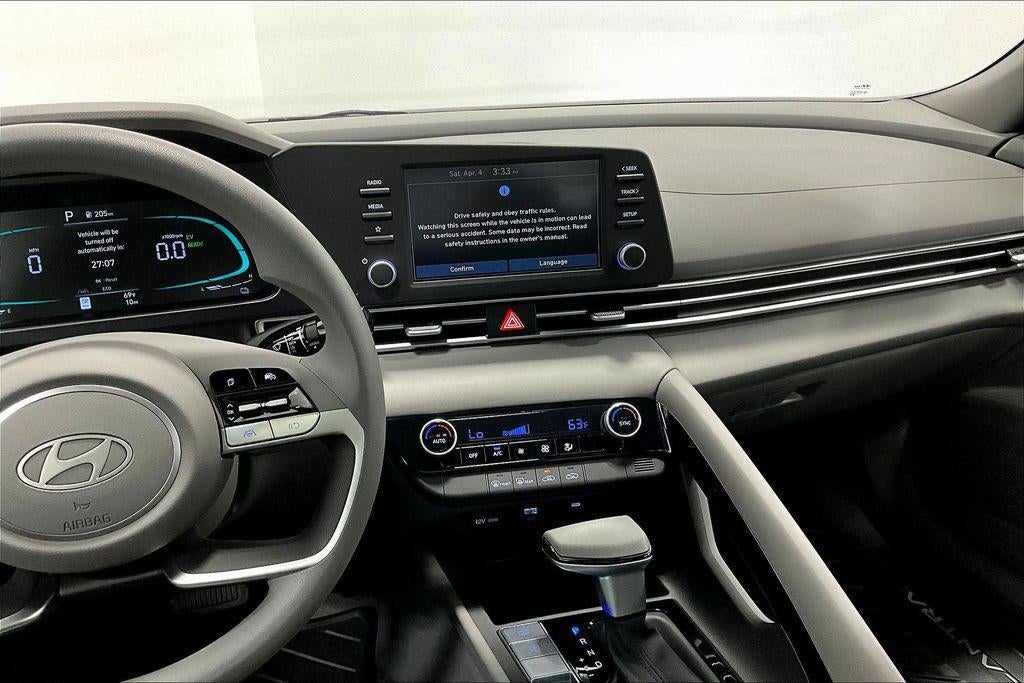 2026 Hyundai Elantra Hybrid Blue