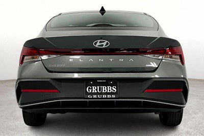 2026 Hyundai Elantra Hybrid Blue