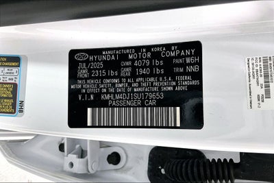 2025 Hyundai Elantra Hybrid SEL Sport