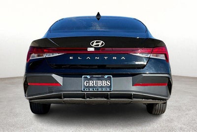 2025 Hyundai Elantra Hybrid Blue