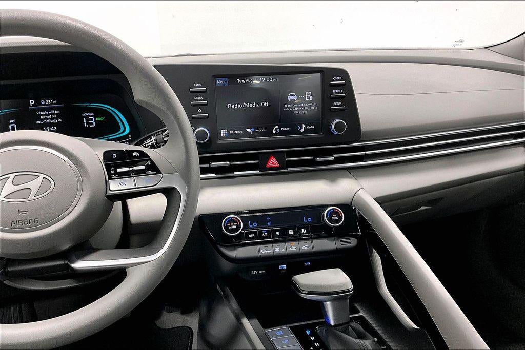 2026 Hyundai Elantra Hybrid Blue