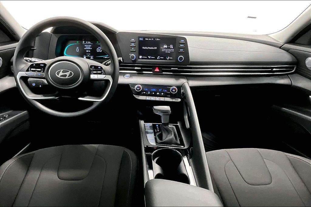 2026 Hyundai Elantra Hybrid Blue