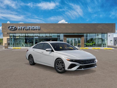 2026 Hyundai Elantra Hybrid Blue