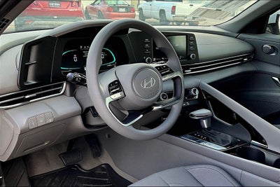 2025 Hyundai Elantra Hybrid Blue