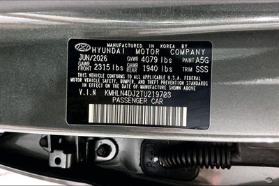 2026 Hyundai Elantra Hybrid Limited