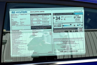 2025 Hyundai Elantra Limited