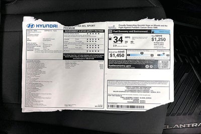 2026 Hyundai Elantra SEL Sport