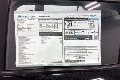 2026 Hyundai Venue SEL