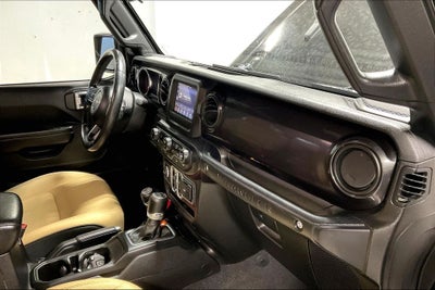 2020 Jeep Wrangler Unlimited Black and Tan 4x4