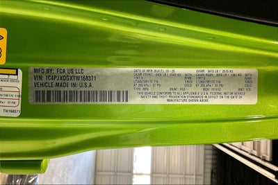 2026 Jeep Wrangler WRANGLER 4-DOOR WILLYS