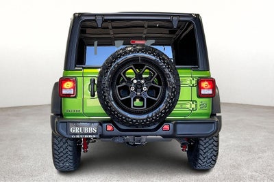 2026 Jeep Wrangler WRANGLER 4-DOOR WILLYS