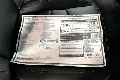 2026 Jeep Wrangler WRANGLER 4-DOOR SAHARA