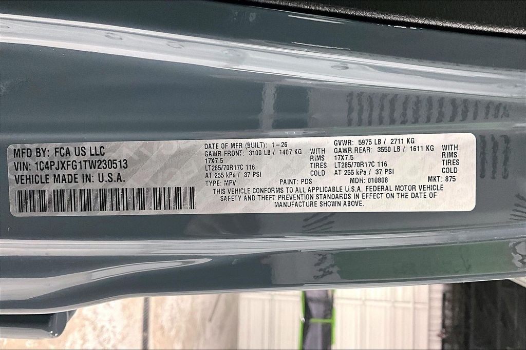 2026 Jeep Wrangler WRANGLER 4-DOOR RUBICON