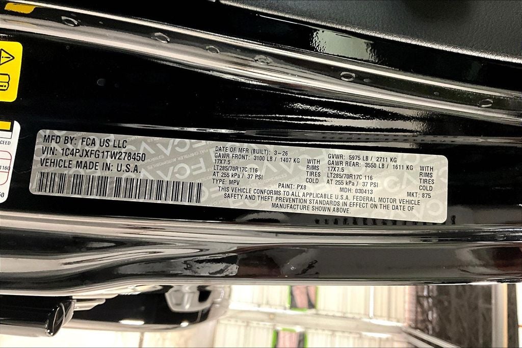 2026 Jeep Wrangler WRANGLER 4-DOOR RUBICON