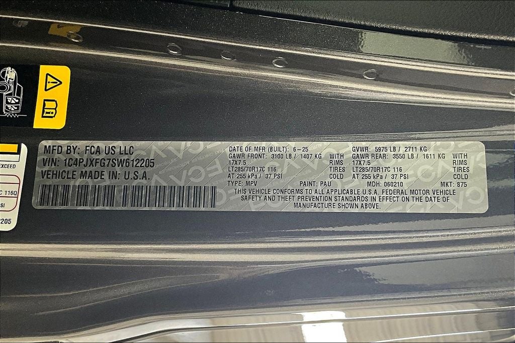 2025 Jeep Wrangler WRANGLER 4-DOOR RUBICON