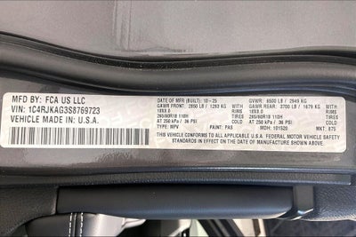 2025 Jeep Grand Cherokee GRAND CHEROKEE L LAREDO X 4X4