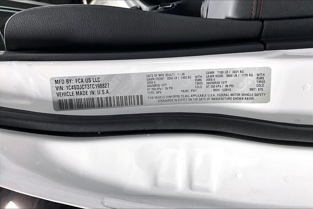 2026 Dodge Durango DURANGO GT PLUS AWD HEMI V8