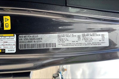 2025 Jeep Gladiator GLADIATOR RUBICON 4X4