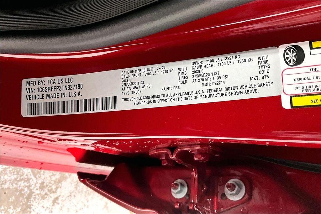 2026 RAM Ram 1500 RAM 1500 LONE STAR CREW CAB 4X4 5'7' BOX