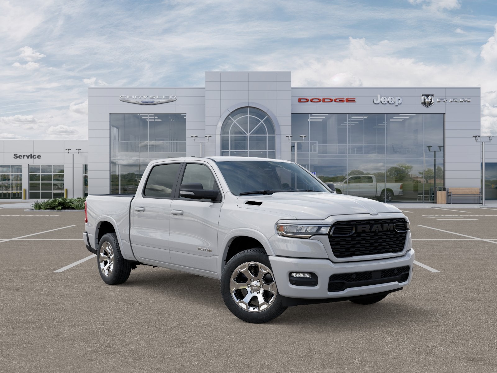 2025 RAM Ram 1500 RAM 1500 LONE STAR CREW CAB 4X4 5'7' BOX