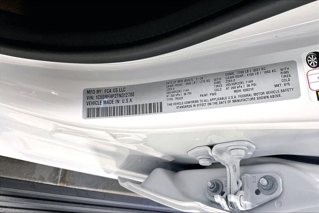 2026 RAM Ram 1500 RAM 1500 LIMITED LONGHORN CREW CAB 4X4 5'7' BOX