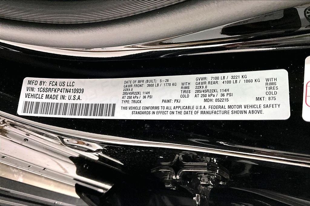 2026 RAM Ram 1500 RAM 1500 TUNGSTEN CREW CAB 4X4