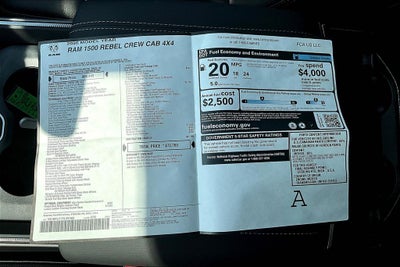 2026 RAM Ram 1500 RAM 1500 REBEL CREW CAB 4X4 5'7' BOX