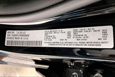 2027 RAM Ram 1500 RAM 1500 REBEL CREW CAB 4X4 5'7' BOX