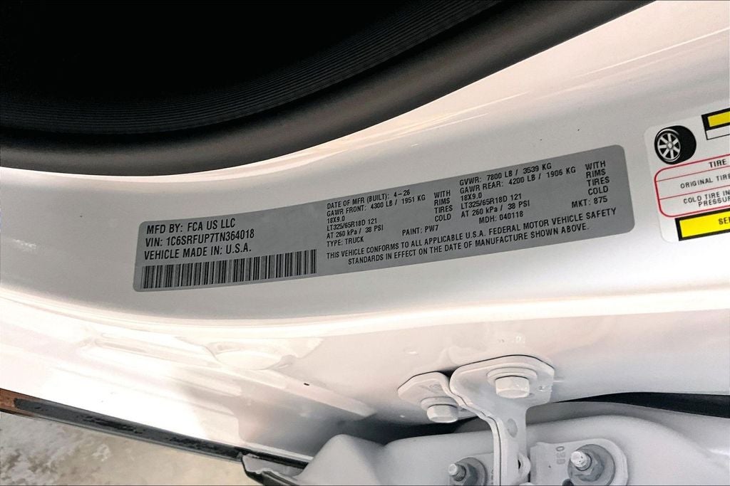 2026 RAM Ram 1500 RAM 1500 RHO CREW CAB 4X4 5'7' BOX