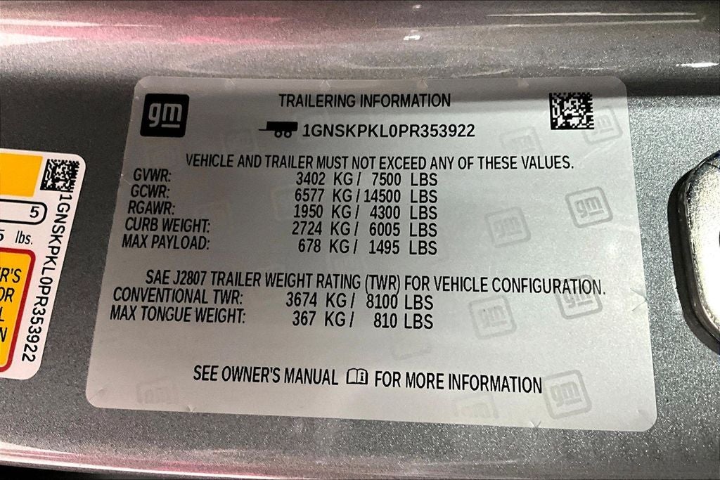 2023 Chevrolet Tahoe 4WD Z71