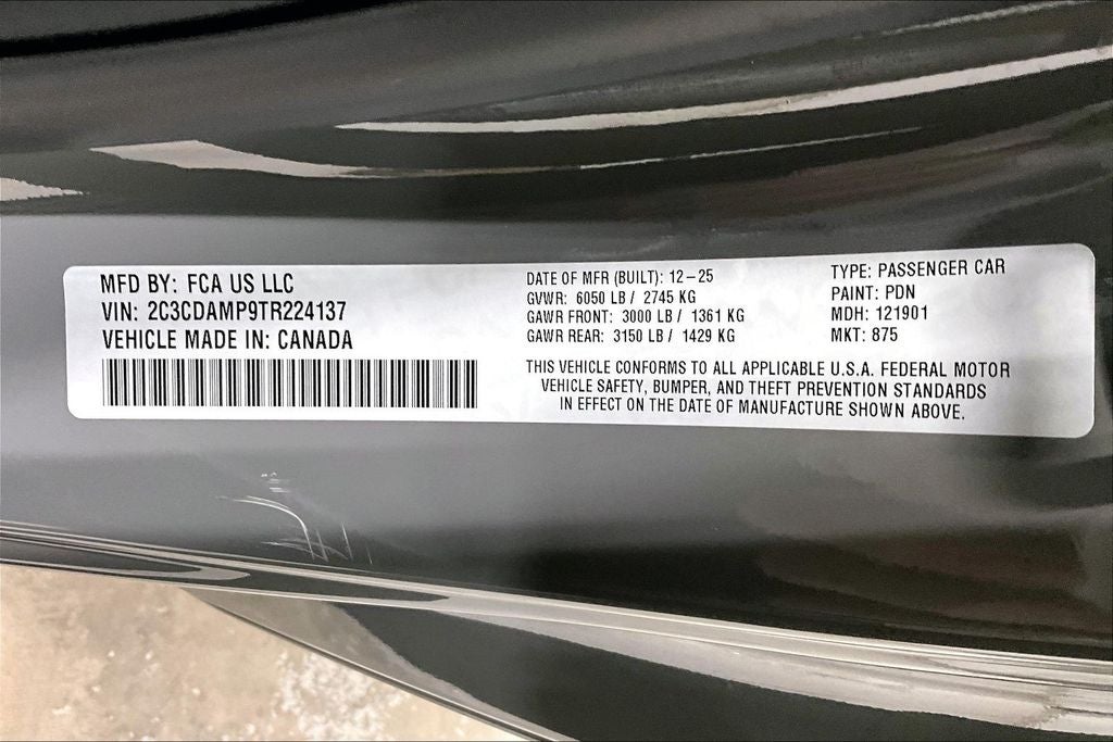 2026 Dodge Charger CHARGER SCAT PACK PLUS 2-DOOR AWD