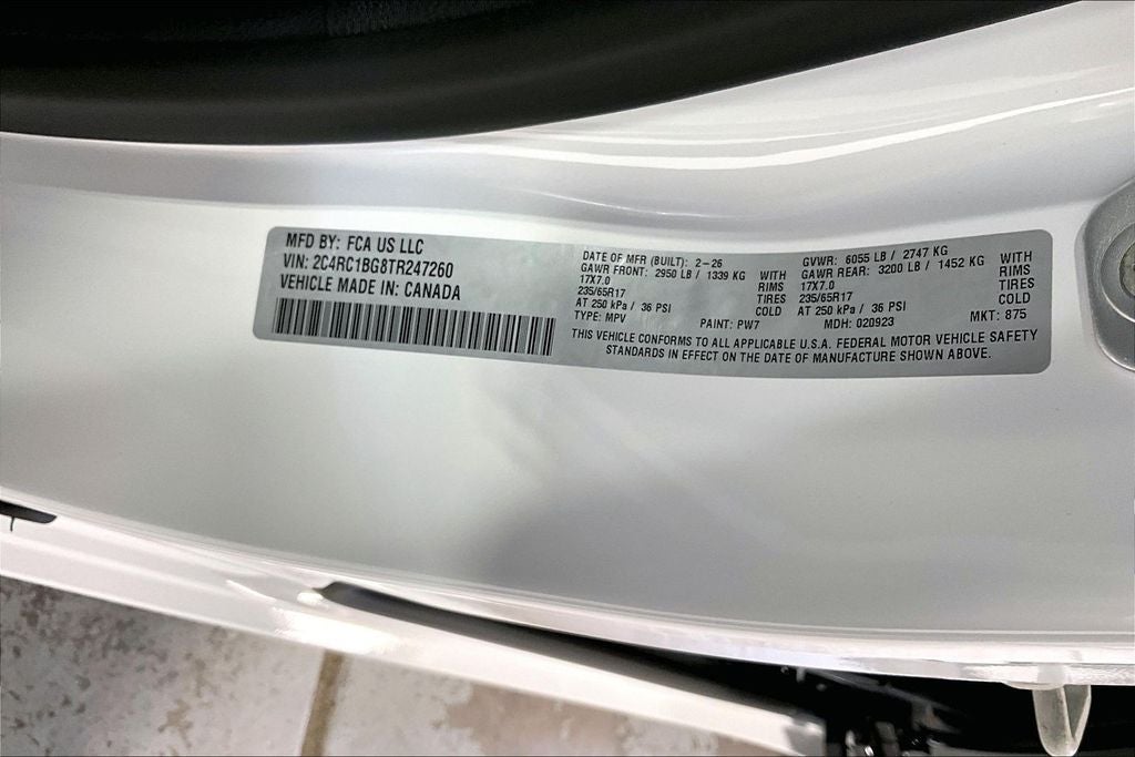 2026 Chrysler Pacifica PACIFICA SELECT