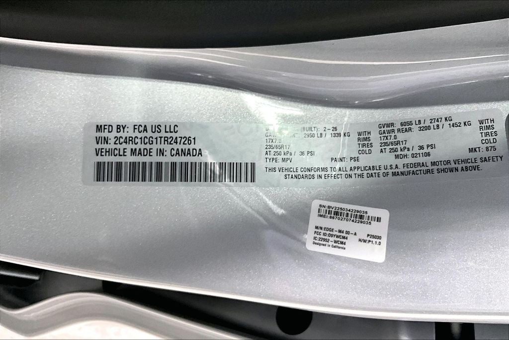 2026 Chrysler Voyager VOYAGER LX