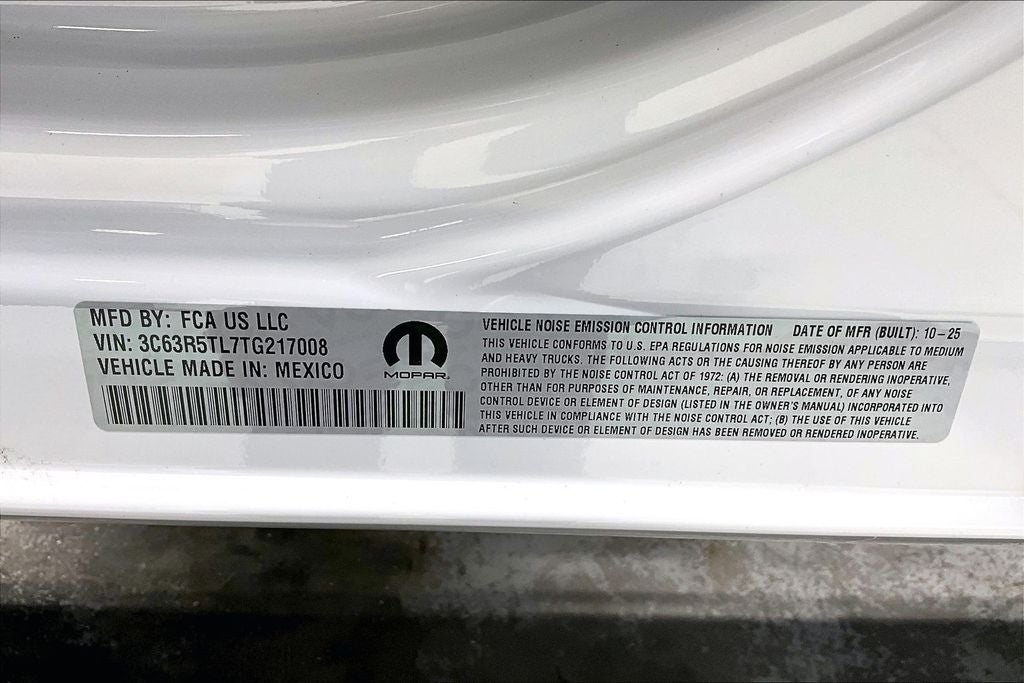 2026 RAM Ram 2500 RAM 2500 LIMITED LONGHORN MEGA CAB 4X4 6'4' BOX