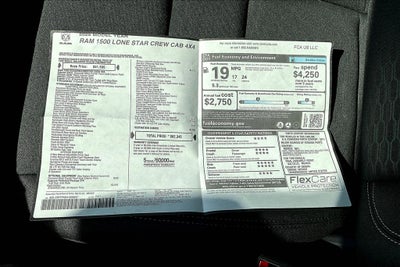2025 RAM Ram 1500 RAM 1500 LONE STAR CREW CAB 4X4 5'7' BOX