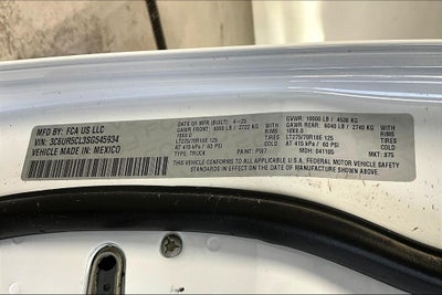 2025 RAM Ram 2500 RAM 2500 TRADESMAN CREW CAB 4X4 6'4' BOX