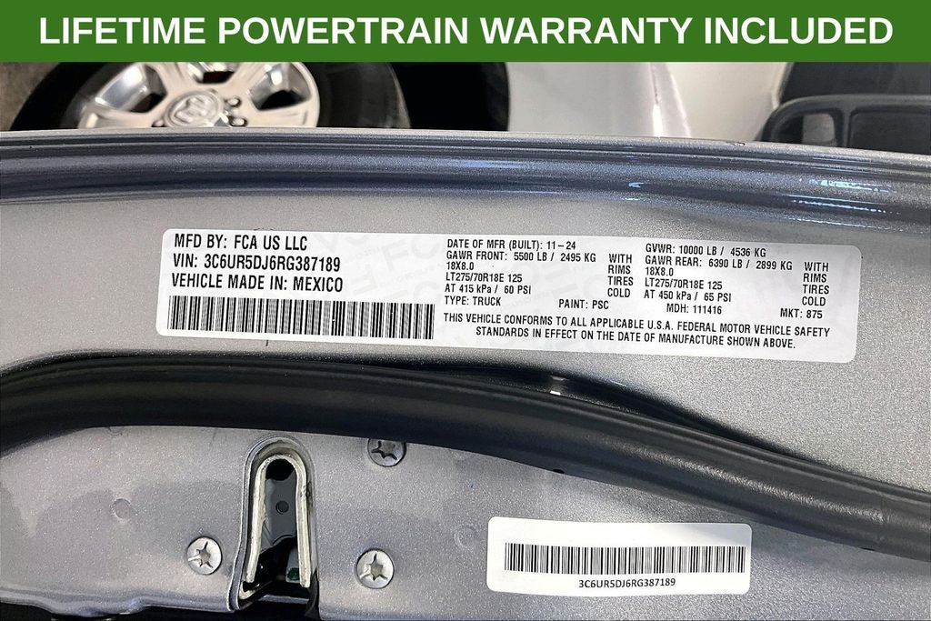 2024 RAM 2500 Big Horn Crew Cab 4x4 6'4' Box