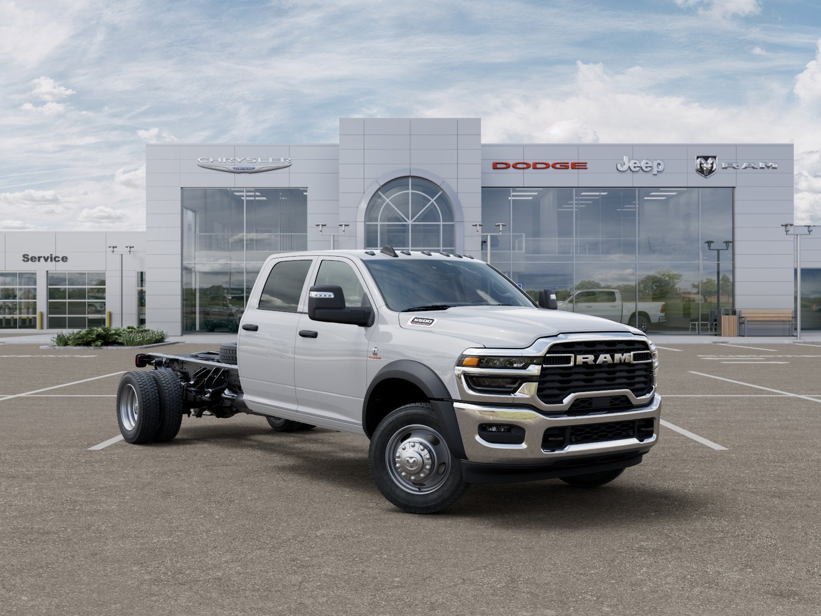 2025 RAM 5500 Chassis RAM 5500 TRADESMAN CHASSIS CREW CAB 4X4 84' CA