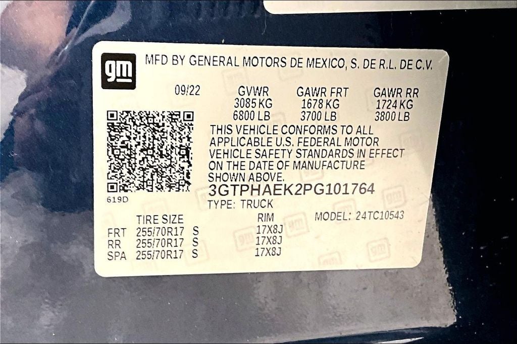 2023 GMC Sierra 1500 2WD Crew Cab Short Box Pro