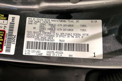 2024 Toyota Tundra Hybrid Platinum 4WD