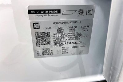 2026 Cadillac XT5 Premium Luxury