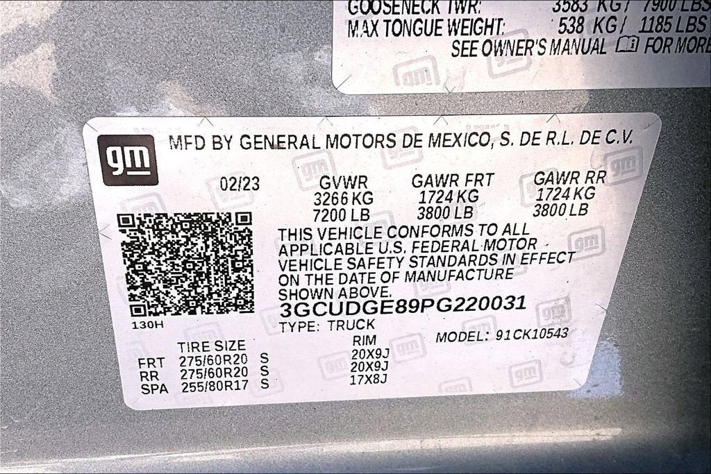 2023 Chevrolet Silverado 1500 LTZ